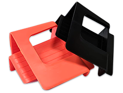 Clip and Stack Beispiel: Schwarzes Modell und Rotes Modell